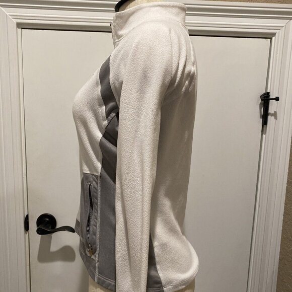 The North Face Flight Series Womens White/Gray 1/2 Zip Pullover Small - Picture 7 of 15